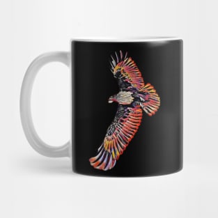 Bald Eagle Tie Dye art design Mug